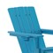 Flash Furniture Blue Adirondack Chair with Ottoman and Cupholder LE-HMP-1045-110-BL-GG - alternate 6
